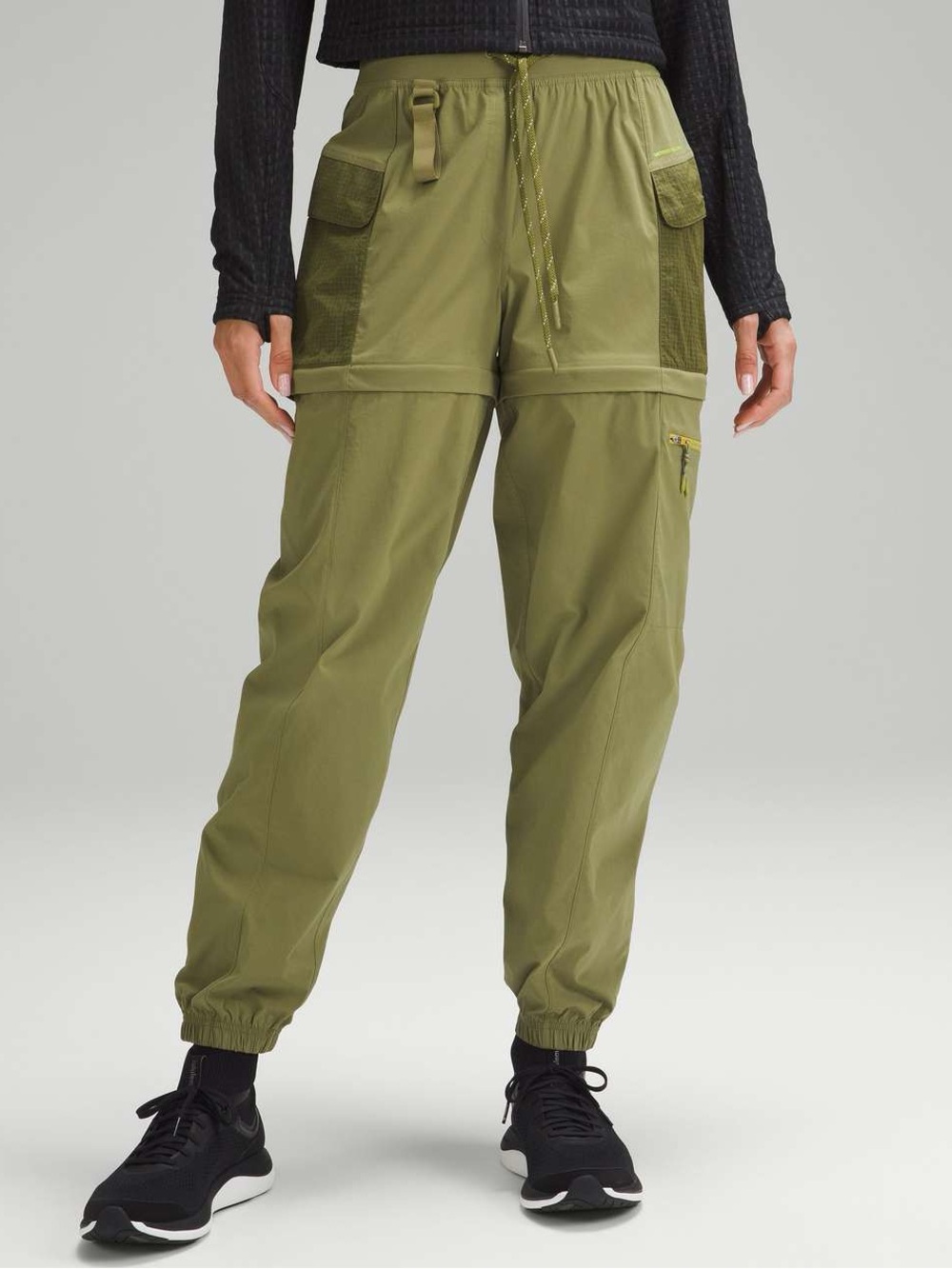 Lululemon Convertible High Rise Hiking Jogger in Bronze Green (6)